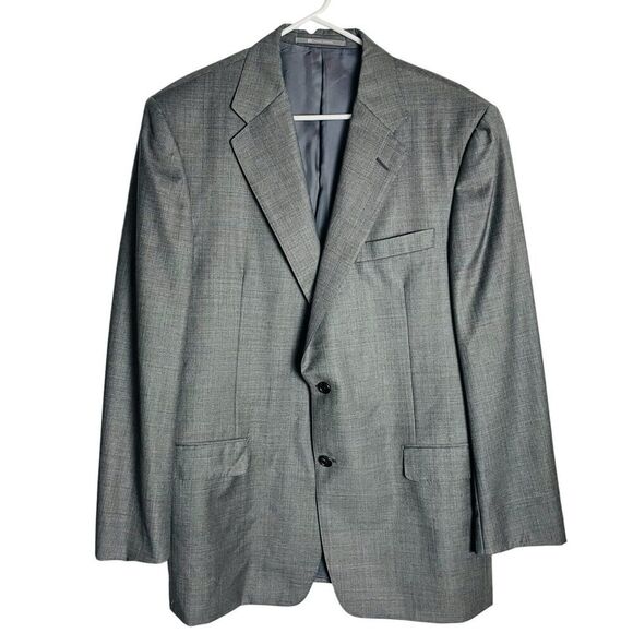 Hickey Freeman Loro Piana Tasmanian 130s Blazer Jacket Mens 42R